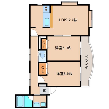 清水駅 バス16分  下野下車：停歩15分 1階の物件間取画像